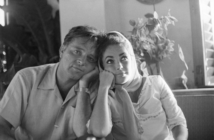 Elizabeth Taylor e Richard Burton