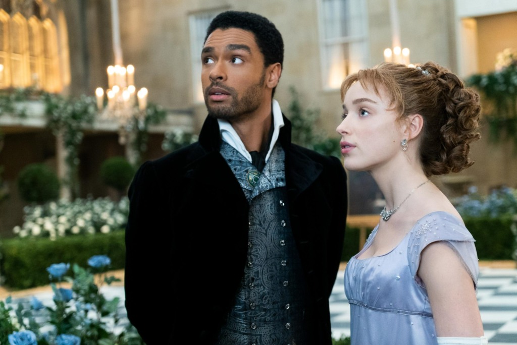 Simon e Daphne em Bridgerton