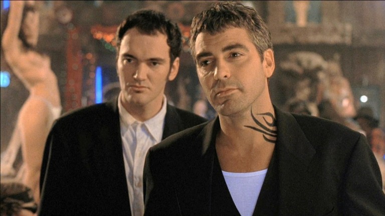Quentin Tarantino e George Clooney em Um Drink no Inferno