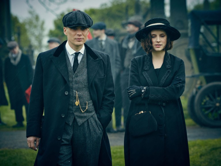 Tommy e Ada Shelby em Peaky Blinders Tommy e Ada Shelby em Peaky Blinders