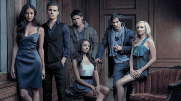 Parte do elenco The Vampire Diaries