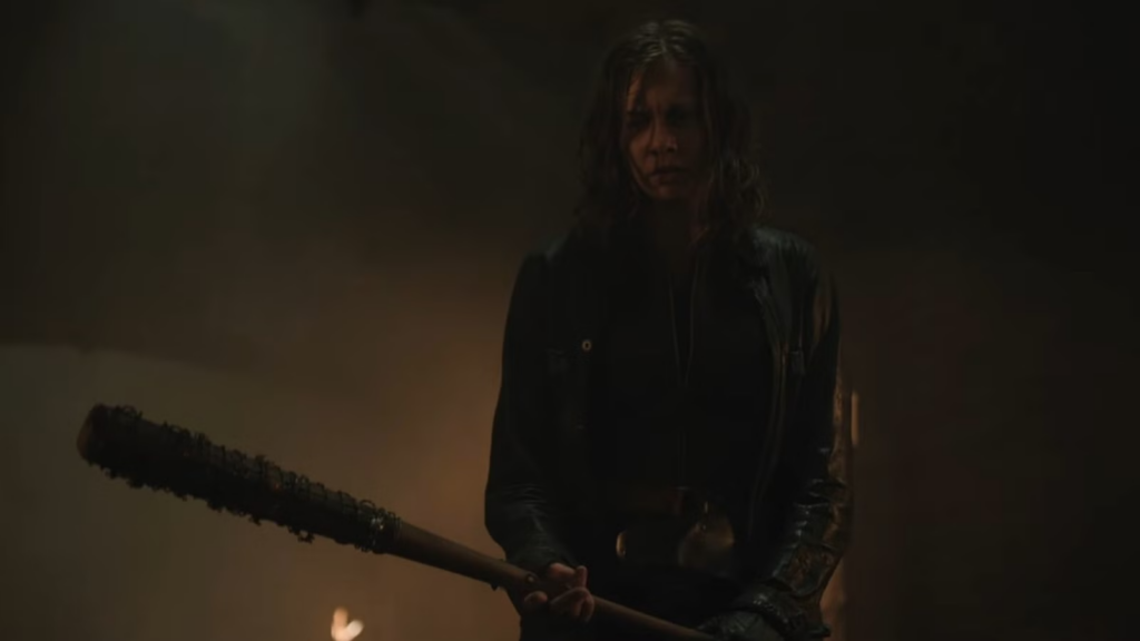 Maggie com Lucille em The Walking Dead: Dead City 