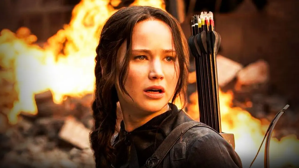 Jennifer Lawrence como Katniss Everdeen