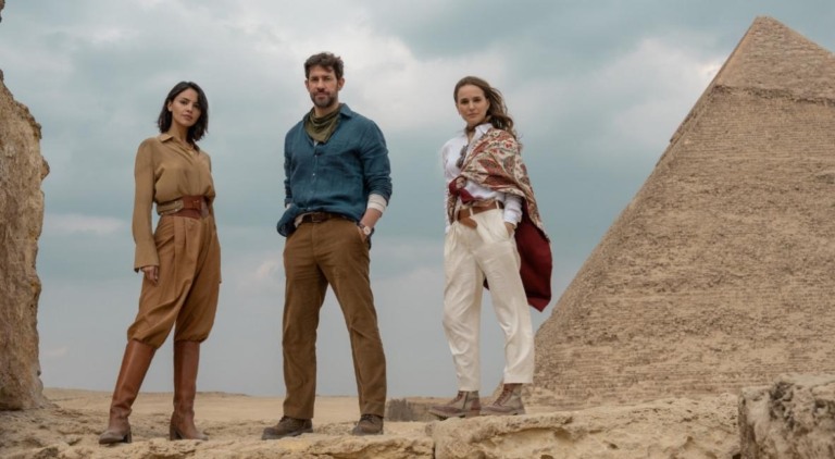 Filme de ação e aventura espetacular com Natalie Portman e John Krasinski chega ao Apple TV+