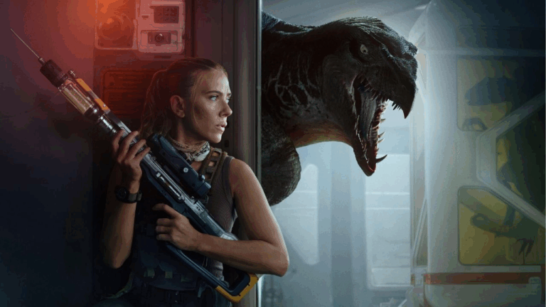 Scarlett Johansson em Jurassic World: Recomeço
