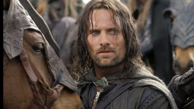 Viggo Mortensen em O Senhor dos Anéis